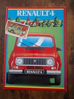 RENAULT  4  -  jaren '80, Boeken, Auto's | Folders en Tijdschriften, Ophalen of Verzenden, Nieuw, Renault