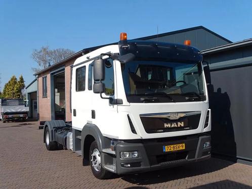 MAN TGL 12.220 CREWCAB 7 PERSOONS gereserveerd (bj 2016), Auto's, Vrachtwagens, ABS, Achteruitrijcamera, Boordcomputer, Cruise Control