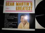 Dean Martin's greatest 33T, Cd's en Dvd's, Vinyl | Jazz en Blues, Ophalen of Verzenden