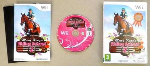 Mary King's Riding School 2 voor de Nintendo Wii Compleet, Consoles de jeu & Jeux vidéo, Jeux | Nintendo Wii, Comme neuf, Enlèvement ou Envoi