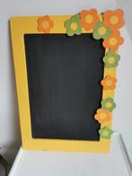 Schrijf bord met houten bloemen, Huis en Inrichting, Ophalen of Verzenden, Zo goed als nieuw