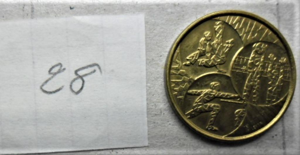 Token van het Belgisch Olympisch Comité behaalt 18,2 mm Belg, Postzegels en Munten, Penningen en Medailles, Overige materialen