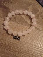 Bracelet amour Quartz rose, Ophalen of Verzenden, Nieuw, Roze