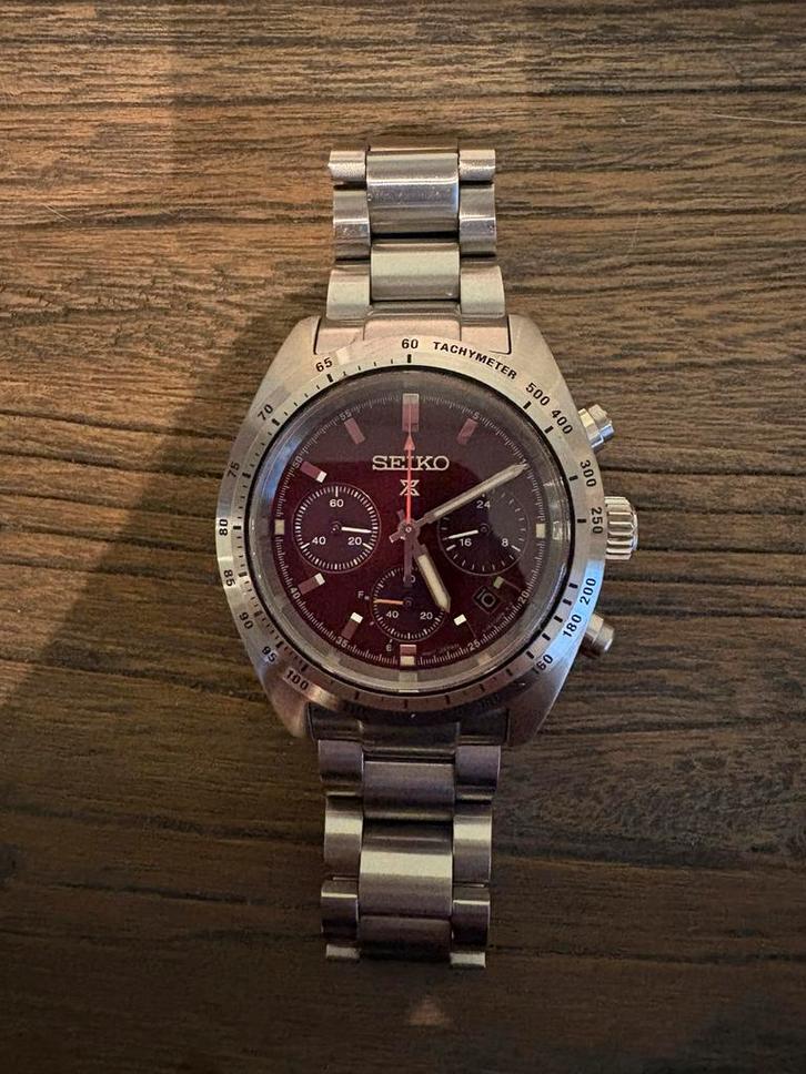 Seiko prospex SSC953P1, Handtassen en Accessoires, Horloges | Heren, Zo goed als nieuw, Polshorloge, Seiko, Staal, Staal, Ophalen