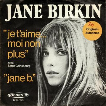 JANE BIRKIN AVEC SERGE GAINSBOURG - JE T'AIME ... MOI NON PL beschikbaar voor biedingen