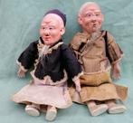 Paar oude Chinese poppen - 1920, Ophalen of Verzenden