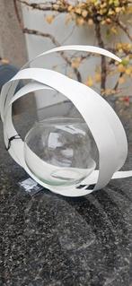 Theelichthouder, Ophalen, Wit, Nieuw, Metaal