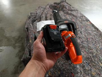 Heggeschaar Black en Decker 18v, Enlèvement, Comme neuf, Batterie, Black&Decker