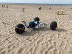 Liber buggy inox , achter as 150 cm, Watersport en Boten, Kitesurfen, Ophalen of Verzenden, Zo goed als nieuw