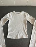 Witte crop top met lange mouwen Bershka - maat XS, Kleding | Dames, Wit, Lange mouw, Maat 34 (XS) of kleiner, Bershka