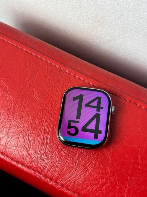 smartwatch series 9 iwatch new neue grijs grey band, Handtassen en Accessoires, Smartwatches, Nieuw, Grijs, Ophalen of Verzenden