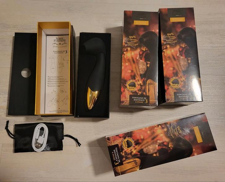 satisfecteur/vibrateur de pression d'air Fontaine de Jouvenc, Electroménager, Équipement de Soins personnels, Neuf, Autres types