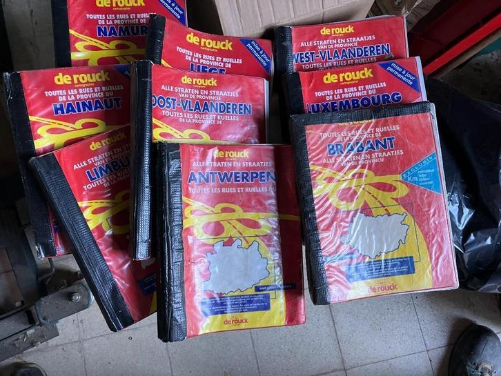 Straat atlas per provincie, Boeken, Atlassen en Landkaarten, Gelezen, Overige typen, België, 2000 tot heden, Ophalen