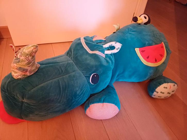 Lilliputiens Marius - reuzeknuffel sensory play, Kinderen en Baby's, Speelgoed | Babyspeelgoed, Gebruikt, Overige typen, Ophalen