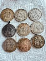 5 frank Hercules in zilver, Postzegels en Munten