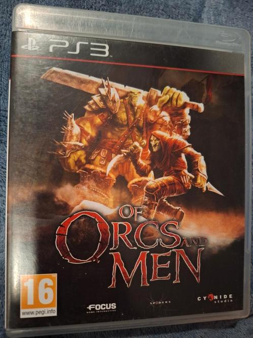 Of Orcs And Men ⚫️ PS3 🔥, Consoles de jeu & Jeux vidéo, Jeux | Sony PlayStation 3, Comme neuf, Enlèvement ou Envoi