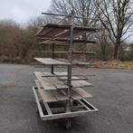 Industriële stevige karren met of zonder planken, Ophalen