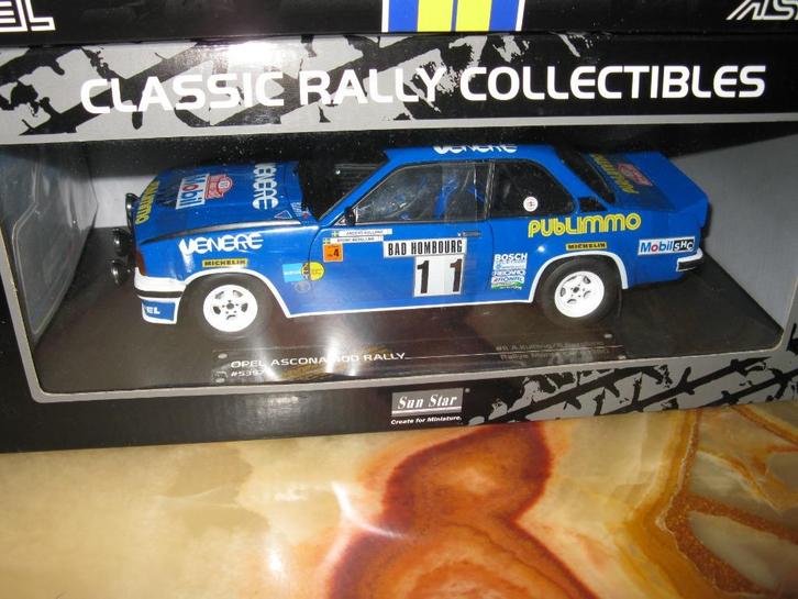 Opel Ascona B 400 Sunstar 1/18, Hobby en Vrije tijd, Modelauto's | 1:18, Nieuw, Auto, Sun Star, Ophalen of Verzenden