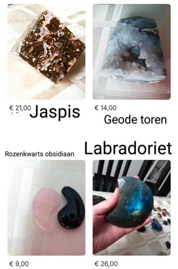 Diverse edelstenen  beschikbaar voor biedingen