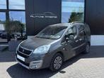 Peugeot Partner 1.2i Benzine 75000km Nieuwstaat  !!!, Monovolume, Zwart, 1199 cc, Start-stop-systeem