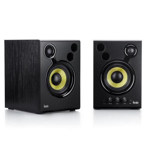 Hercules DJMonitor 42 – Enceintes actives monitoring 2x20 W, Computers en Software, Pc speakers, Zo goed als nieuw, Audiokanaal 2.0