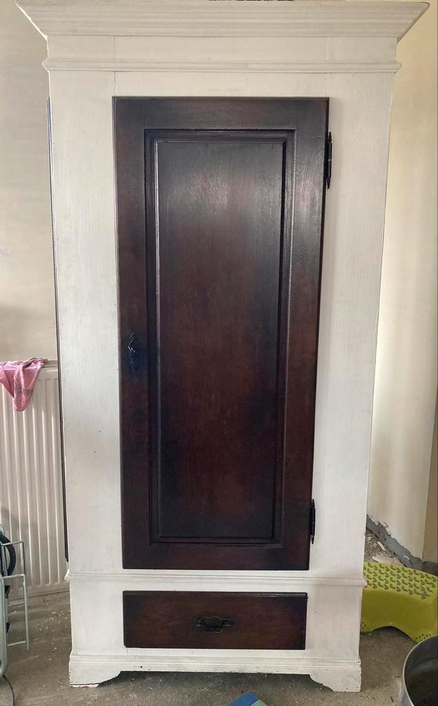 Mooie Hoge koloniale kast kwaliteit, Antiek en Kunst, Antiek | Meubels | Kasten, Ophalen