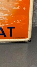Moortgat blikken bord., Verzamelen, Biermerken, Ophalen of Verzenden, Gebruikt, Reclamebord, Plaat of Schild