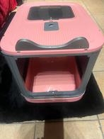 super cute roze kattenbak, Dieren en Toebehoren, Ophalen of Verzenden, Gebruikt, Gesloten