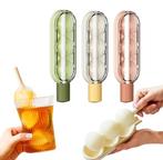 Moule à glaçons en forme de boules avec paille, Maison & Meubles, Cuisine| Tupperware, Enlèvement ou Envoi