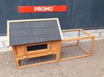 nieuw konijnenhok met schuifdak, Dieren en Toebehoren, Ophalen of Verzenden, Nieuw, Ren