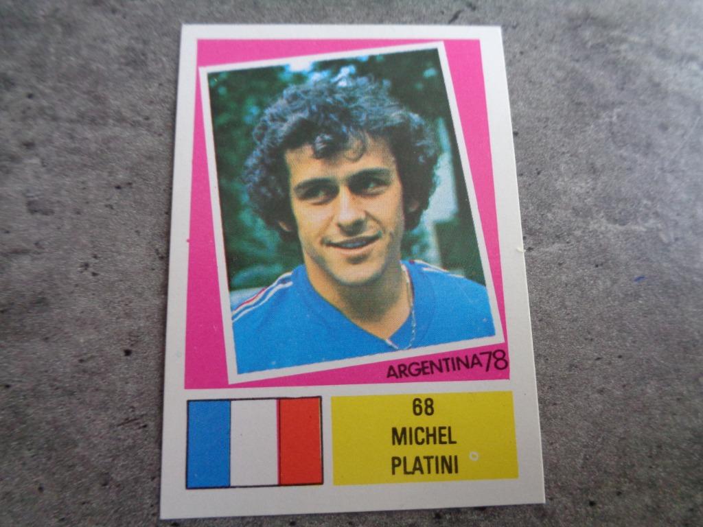 Jeu De Société FOOTBALL MATCH Michel PLATINI Vintage 1978 - Argentine 78