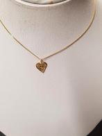 Pendentif coeur or jaune 18 ct, Enlèvement ou Envoi, Neuf, Jaune, Or