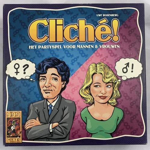 Cliche 999 Games Partyspel voor Mannen en Vrouwen compleet, Hobby en Vrije tijd, Gezelschapsspellen | Bordspellen, Zo goed als nieuw