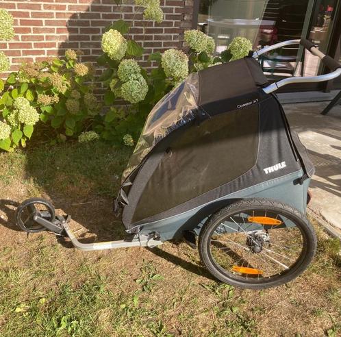 Thule Coaster XT fietskar, Fietsen en Brommers, Fietsaccessoires | Aanhangwagens en Karren, Zo goed als nieuw, Kinderkar, Ophalen