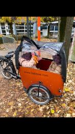 Babboe Big-E (4 kinderen) met regentent, Fietsen en Brommers, Ophalen, Zo goed als nieuw