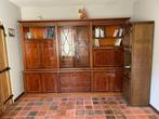 vitrinekast vintage, Engelse kast, grote wandkast, Ophalen, 250 tot 300 cm, Gebruikt, Met deur(en)