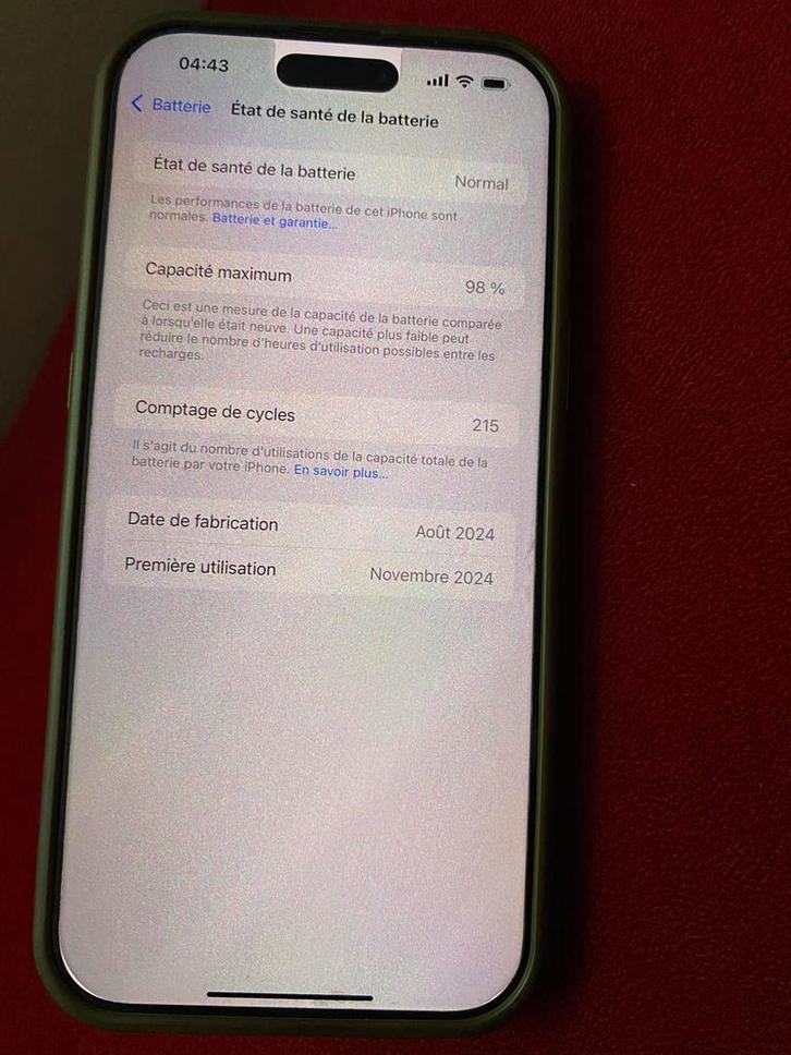 iPhone 16 Pro Max — 256 GB — Zo goed als nieuw, Telecommunicatie, Mobiele telefoons | Apple iPhone, Zo goed als nieuw, iPhone 16