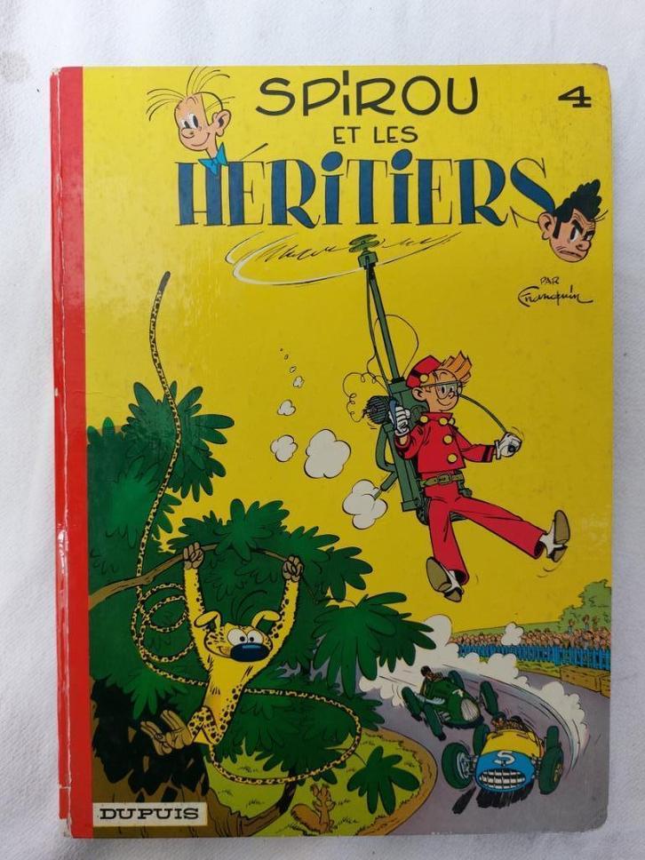 Spirou et Fantasio T.4 Spirou et les héritiers - Réédition (, Boeken, Stripverhalen, Gelezen, Eén stripboek, Ophalen of Verzenden