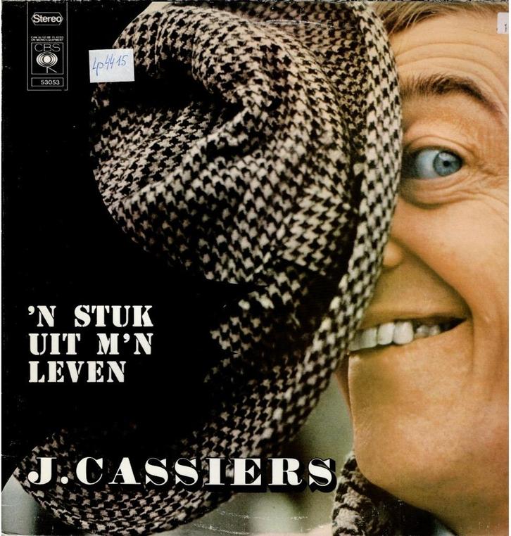 Vinyl, LP   -   Jef Cassiers – 'N Stuk Uit M'n Leven, Cd's en Dvd's, Vinyl | Overige Vinyl, Overige formaten, Ophalen of Verzenden