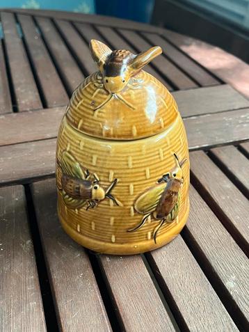 Magnifique pot à miel - abeilles ruche beschikbaar voor biedingen