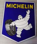 Michelin bibendum emaille reclame bord mancave garage borden, Verzamelen, Reclamebord, Ophalen of Verzenden, Zo goed als nieuw
