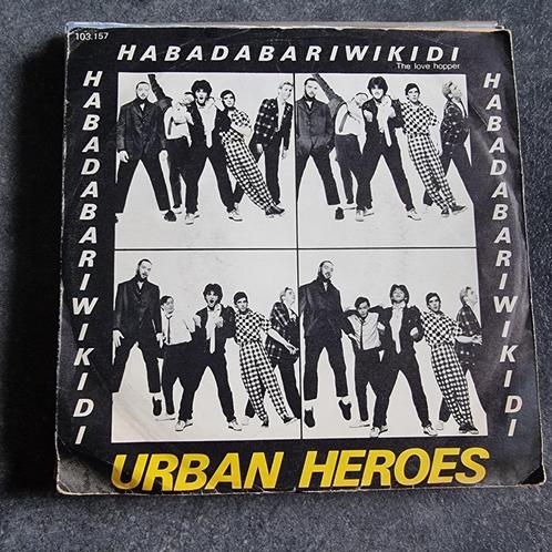 45T Urban Heroes – Habadabariwikidi (The Love Hopper), CD & DVD, Vinyles Singles, Utilisé, Single, Rock et Metal, 7 pouces, Enlèvement ou Envoi