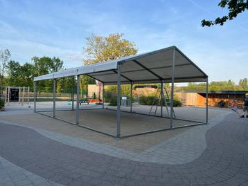 tente à cadre professionnel 10x6m, Jardin & Terrasse, Tonnelles, Enlèvement, 2 mètres ou plus, Autres types, 8 mètres et plus