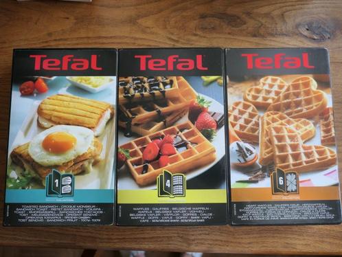Snack collection Tefal, Elektronische apparatuur, Wafelijzers, Zo goed als nieuw, Uitneembare platen, Ophalen