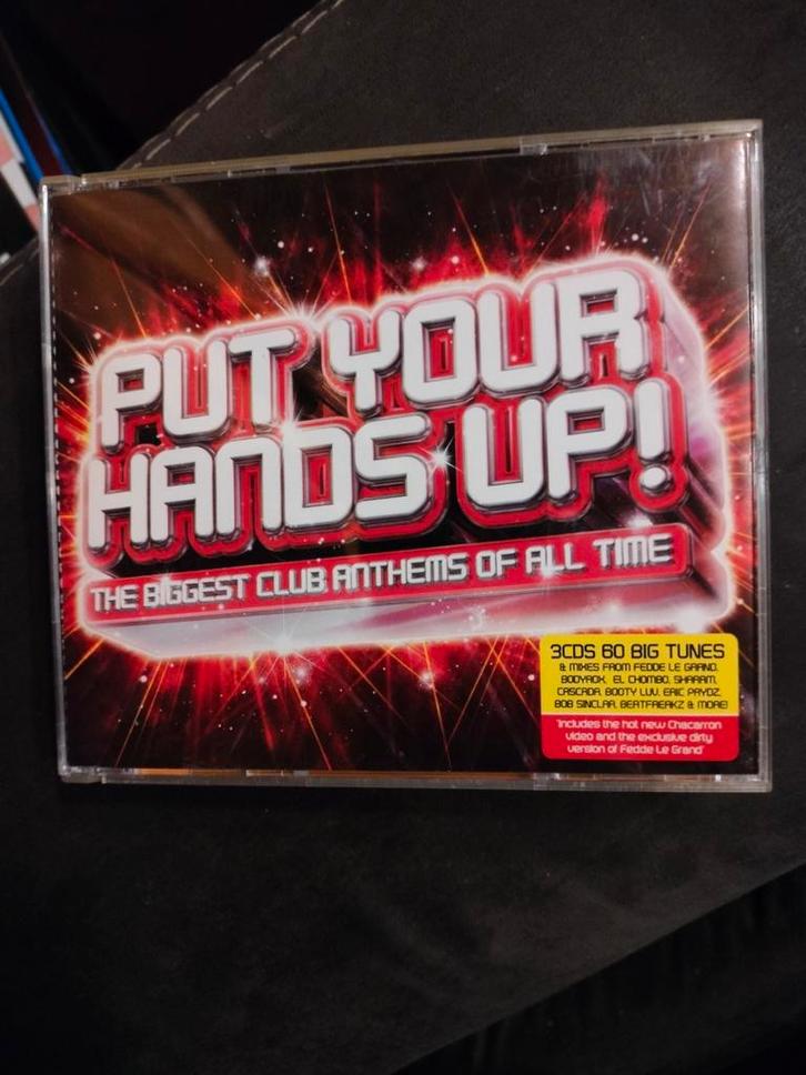 Triple CD compilation Put your hands up!, Cd's en Dvd's, Cd's | Dance en House, Gebruikt, Ophalen of Verzenden