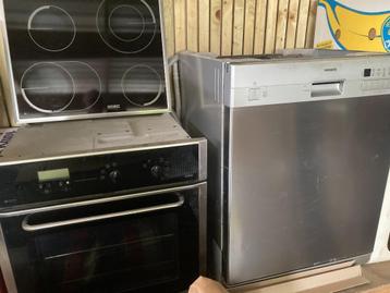 oven en kookplaat (vaatwasser verkocht), Elektronische apparatuur, Ophalen, Gebruikt, Inbouw