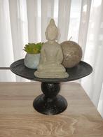Decoratief setje met boedhabeelden, schaal, kaars en plantje, Maison & Meubles, Accessoires pour la Maison | Statues de Bouddha