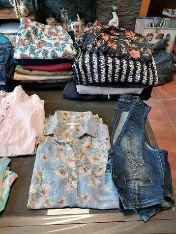 Lot vêtements Taille L 42 pièces