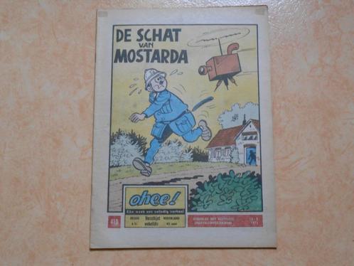 Ohee 413 Dees dubbel en Cesar De schat van Mostarda 1971., Boeken, Stripverhalen, Nieuw, Eén stripboek, Ophalen of Verzenden