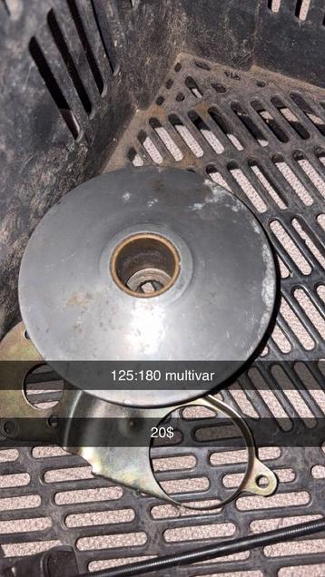 125/180cc multivar, Enlèvement, Comme neuf